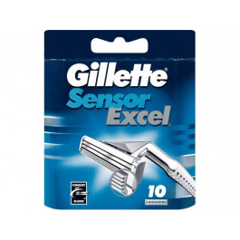 Gillette Кассета для бритвы  Sensor Excel 10 шт. (3014260216665)