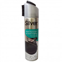 Silver Спрей фарба-реставратор для нубуку та замші  чорний, 250 мл (8690757005926)