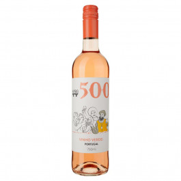 Les Grands Chais de France Вино 500 Vinho Verde рожеве напівсухе 0,75л 8,5% (5602281507589)
