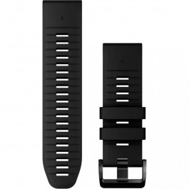 Garmin Ремінці для годинника  QuickFit 26 силіконові чорні (із 3 частин, для дайвінгу)