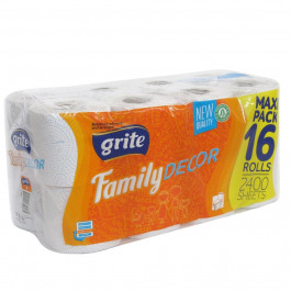 Grite Туалетний папір  Family Dekor, 16 шт. (4770023141115)