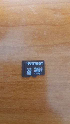Фото Карта пам'яті PATRIOT 32 GB microSDHC UHS-I LX Series PSF32GMDC10 від користувача Дмитро